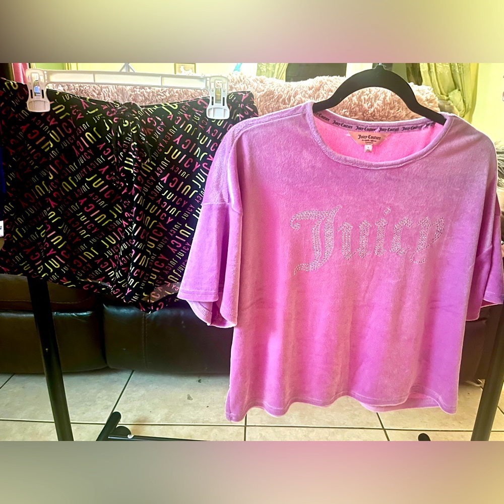 NWOT Juicy Couture pajama set💗👑✨